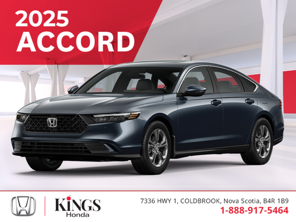 Get the 2025 Honda Accord!