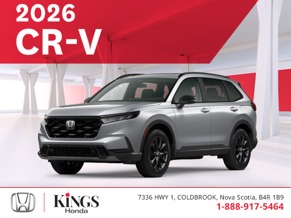 Get the 2026 Honda CR-V!