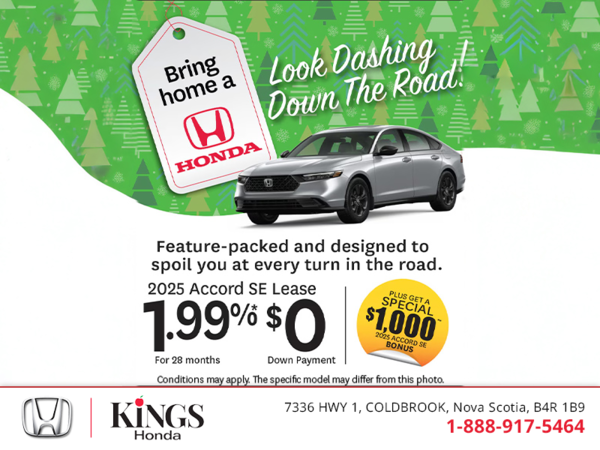 Get the 2025 Honda Accord!