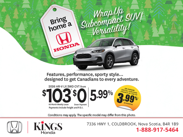 Get the 2026 Honda HR-V!