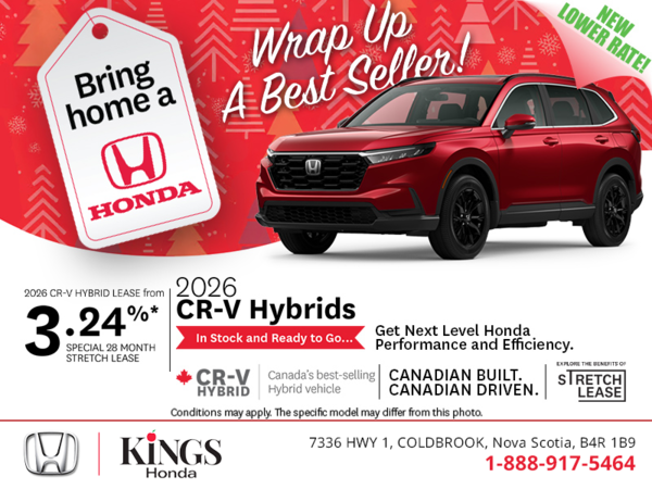 Get the 2026 Honda CR-V hybrid!