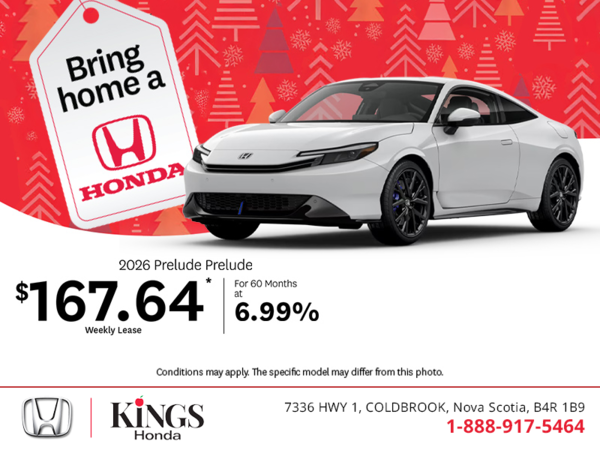 Get the 2026 Honda Prelude!