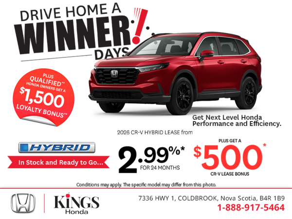 Get the 2026 Honda CR-V hybrid!