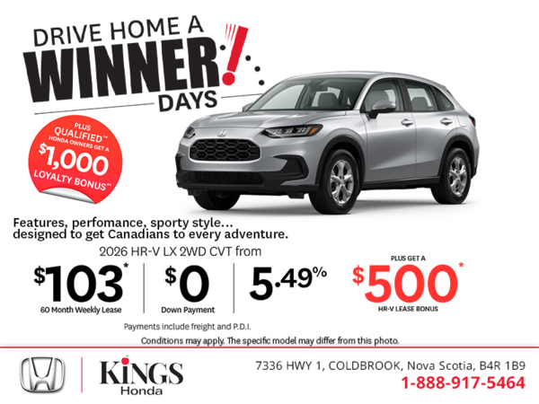 Get the 2026 Honda HR-V!