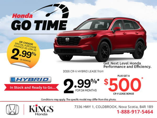 Get the 2026 Honda CR-V hybrid!