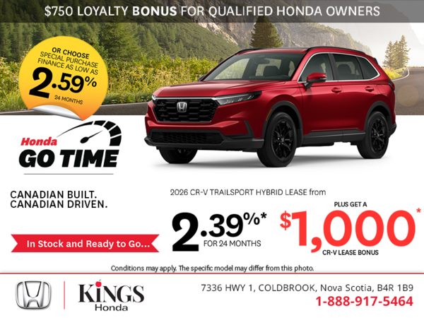 Get the 2026 Honda CR-V Hybrid!