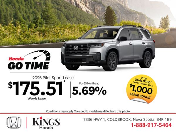 Get the 2026 Honda Pilot!