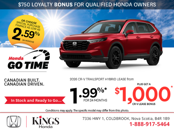 Get the 2026 Honda CR-V Hybrid!