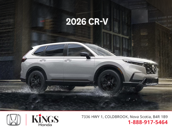 Get the 2026 Honda CR-V!
