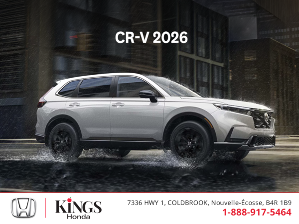 Obtenez la Honda CR-V 2026 !