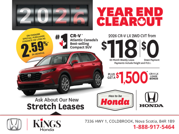 Get the 2026 Honda CR-V!