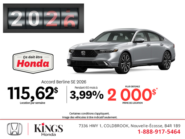 Honda Accord 2026
