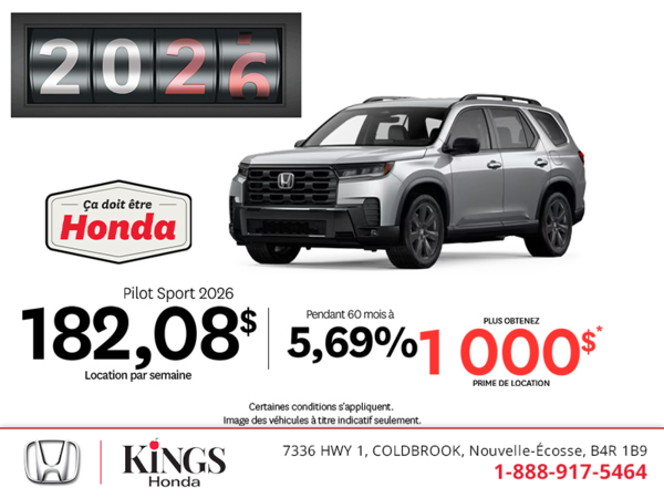 Honda Pilot 2026
