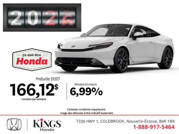 Honda Prelude Hybrid 2027