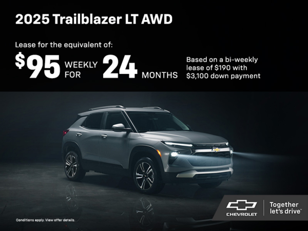 Get the 2025 Chevrolet Trailblazer