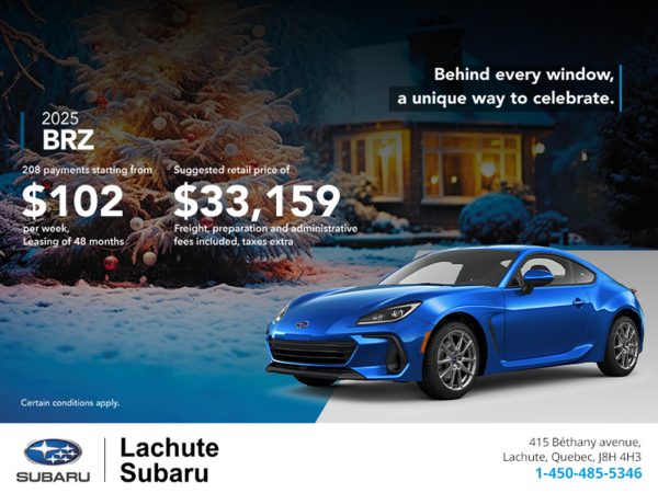 Get the 2025 BRZ today!