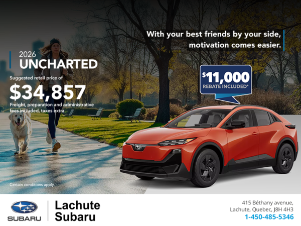 Get the 2026 Uncharted today!