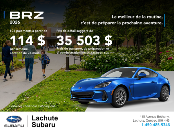 Subaru BRZ 2026