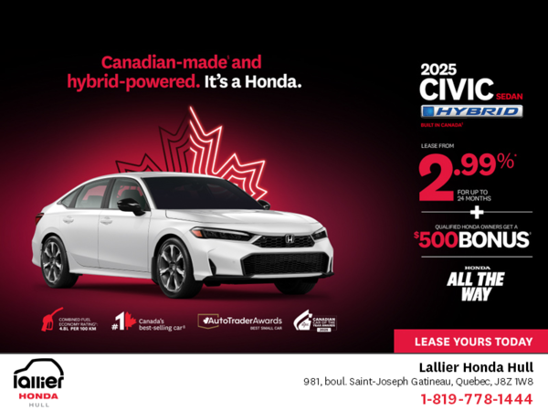 Honda Monthly Event!