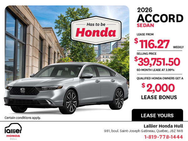 2026 Honda Accord
