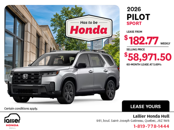 2026 Honda Pilot