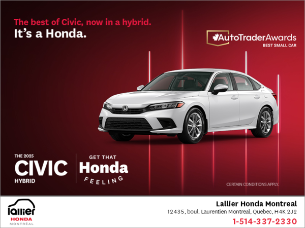 Get the 2025 Honda Civic!