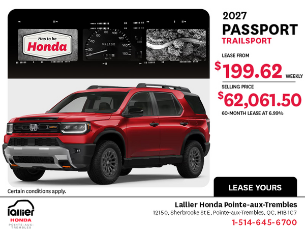 2027 Honda Passport