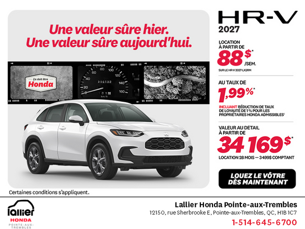 Honda HR-V 2027