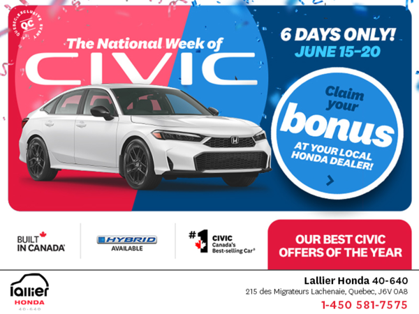 Honda Monthly Event!