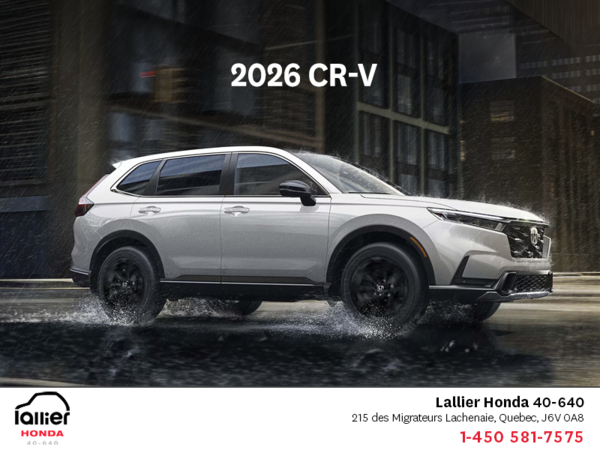 2026 Honda CR-V