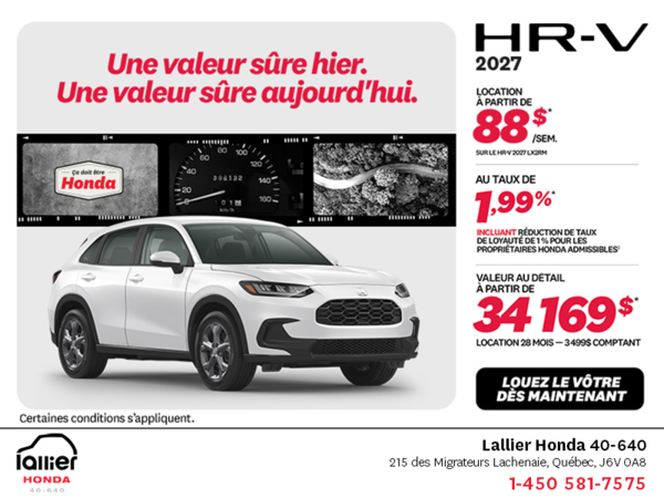 Honda HR-V 2027