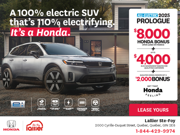 Get the 2025 Honda Prologue!