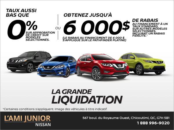 La Grande Liquidation 2018 de Nissan