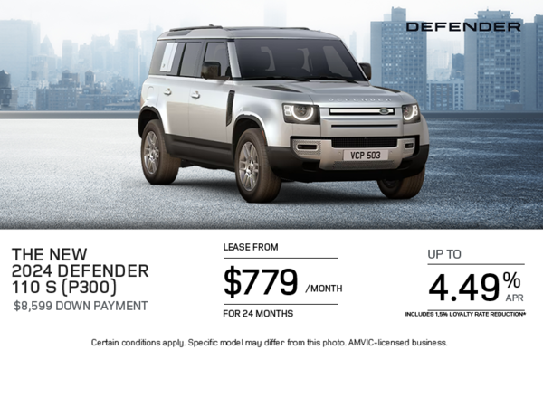 The 2024 Land Rover Defender S