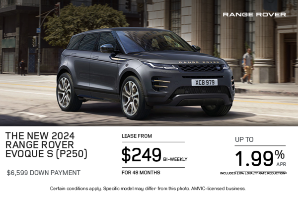 The 2024 Range Rover Evoque