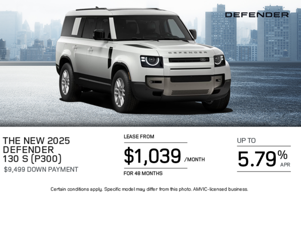 The 2025 Land Rover Defender 130 S