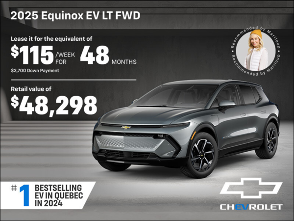 Get the 2025 Chevrolet Equinox EV