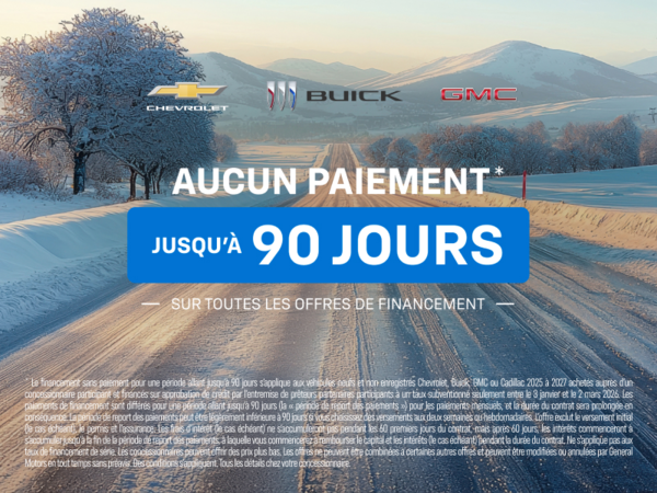 L'événement du mois Chevrolet