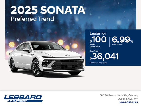 Get the 2025 Hyundai Sonata