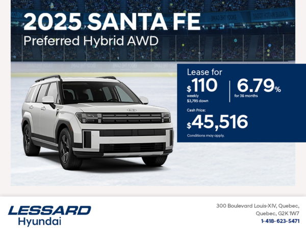 Get the 2025 Hyundai Santa Fe