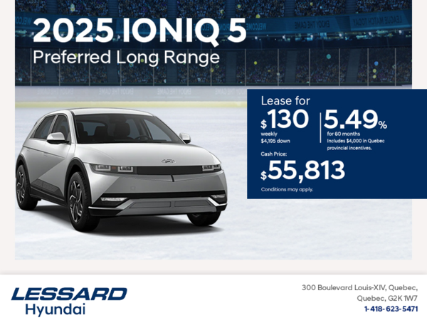 Get the 2025 Hyundai IONIQ 5