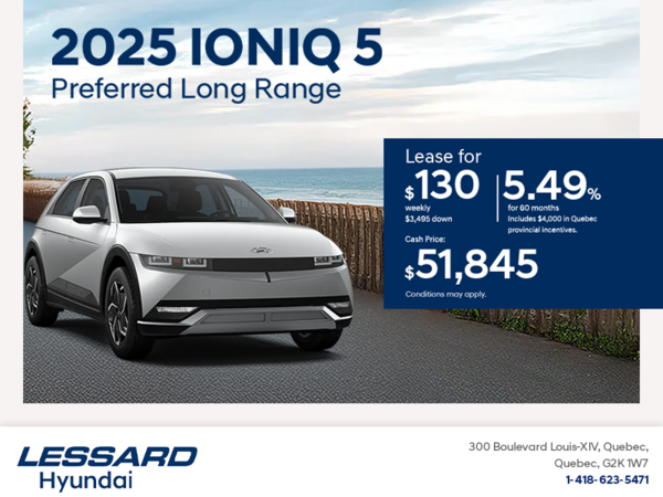 Get the 2025 Hyundai IONIQ 5