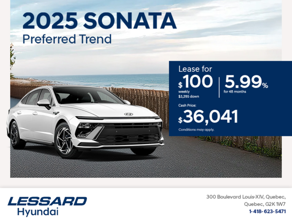 Get the 2025 Hyundai Sonata