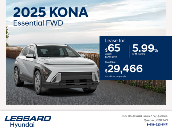 Get the 2025 Hyundai Kona
