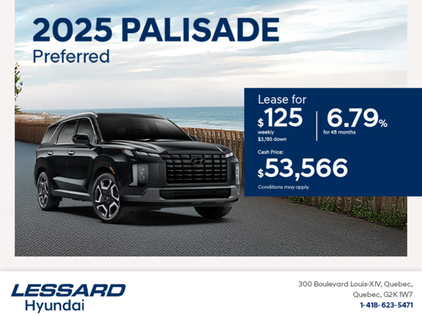 Get the 2025 Hyundai Palisade