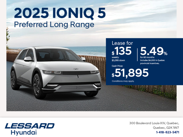 Get the 2025 Hyundai IONIQ 5