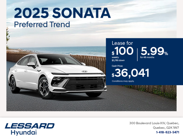 Get the 2025 Hyundai Sonata