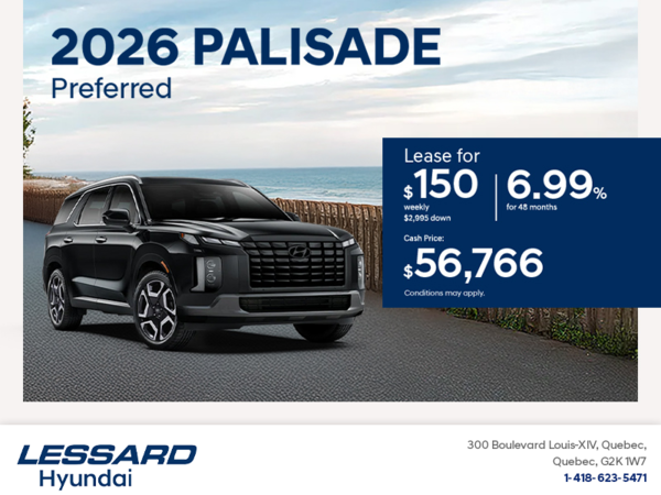 Get the 2026 Hyundai Palisade