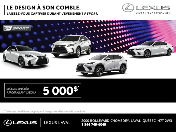 L'événement F Sport
