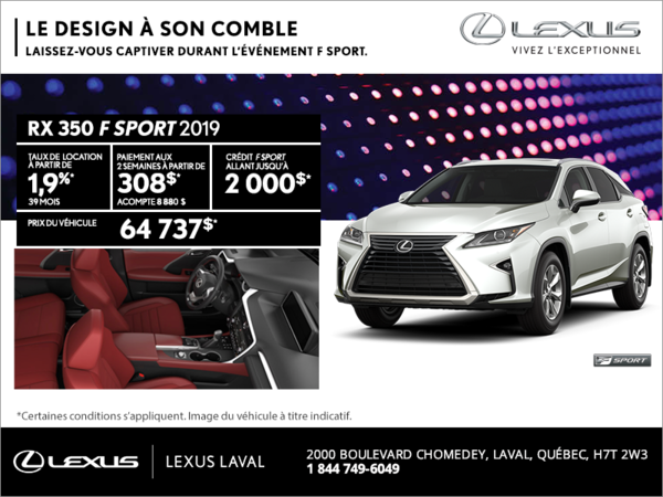 Lexus RX 350 2019